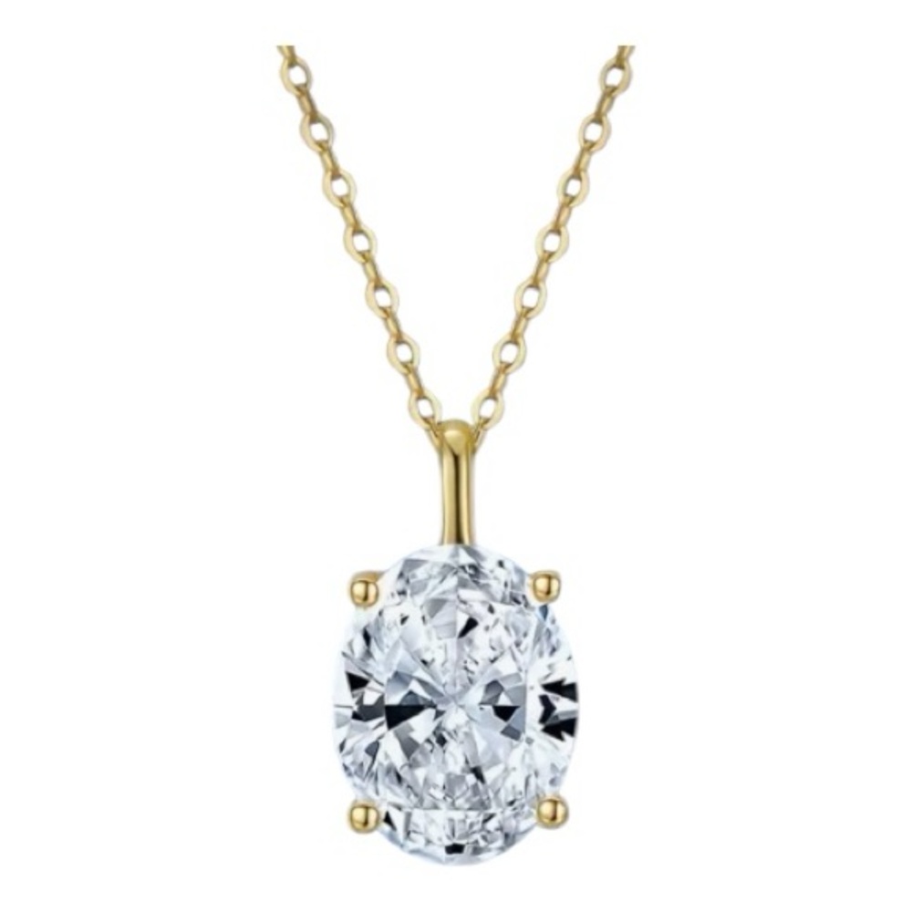 MOISSANITE 1.5 ct necklace nwot - Picture 3 of 3